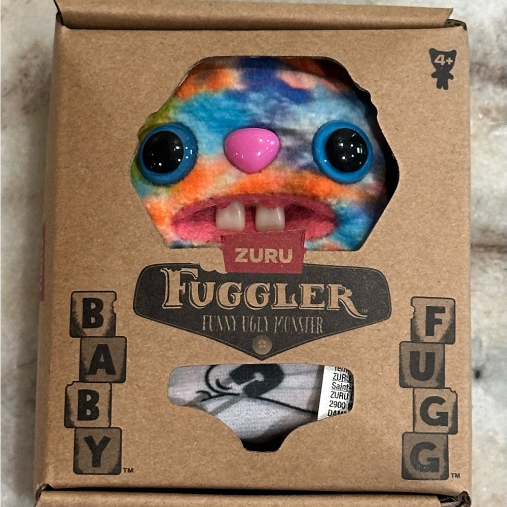 Baby Fugg FUGGLER Rabid Rabbit 3.5” Mini Plush Funny Ugly Monsters Series 3 ZURU